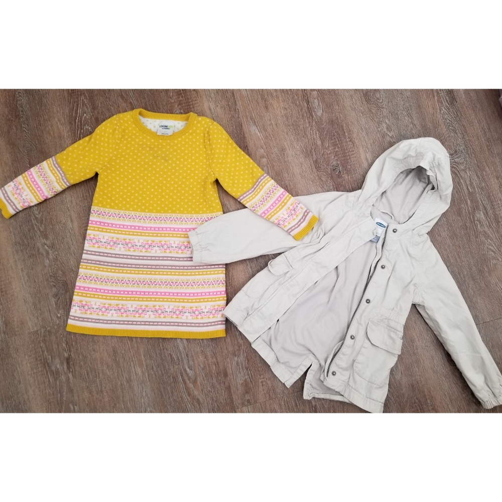 Jacket & Sweater Dress Set